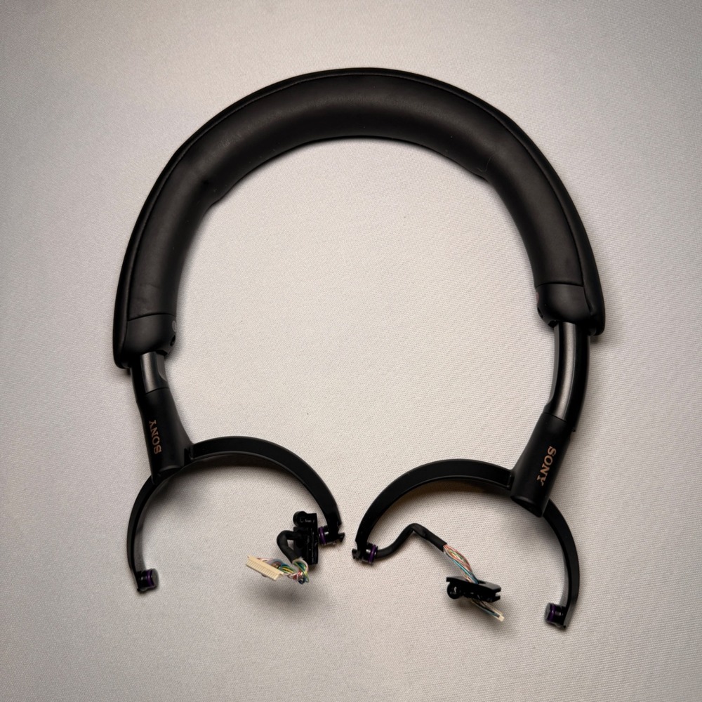 Sony WH-1000XM5 Replacement Headband Swivel Hinge Parts Black Genuine OEM R DMG